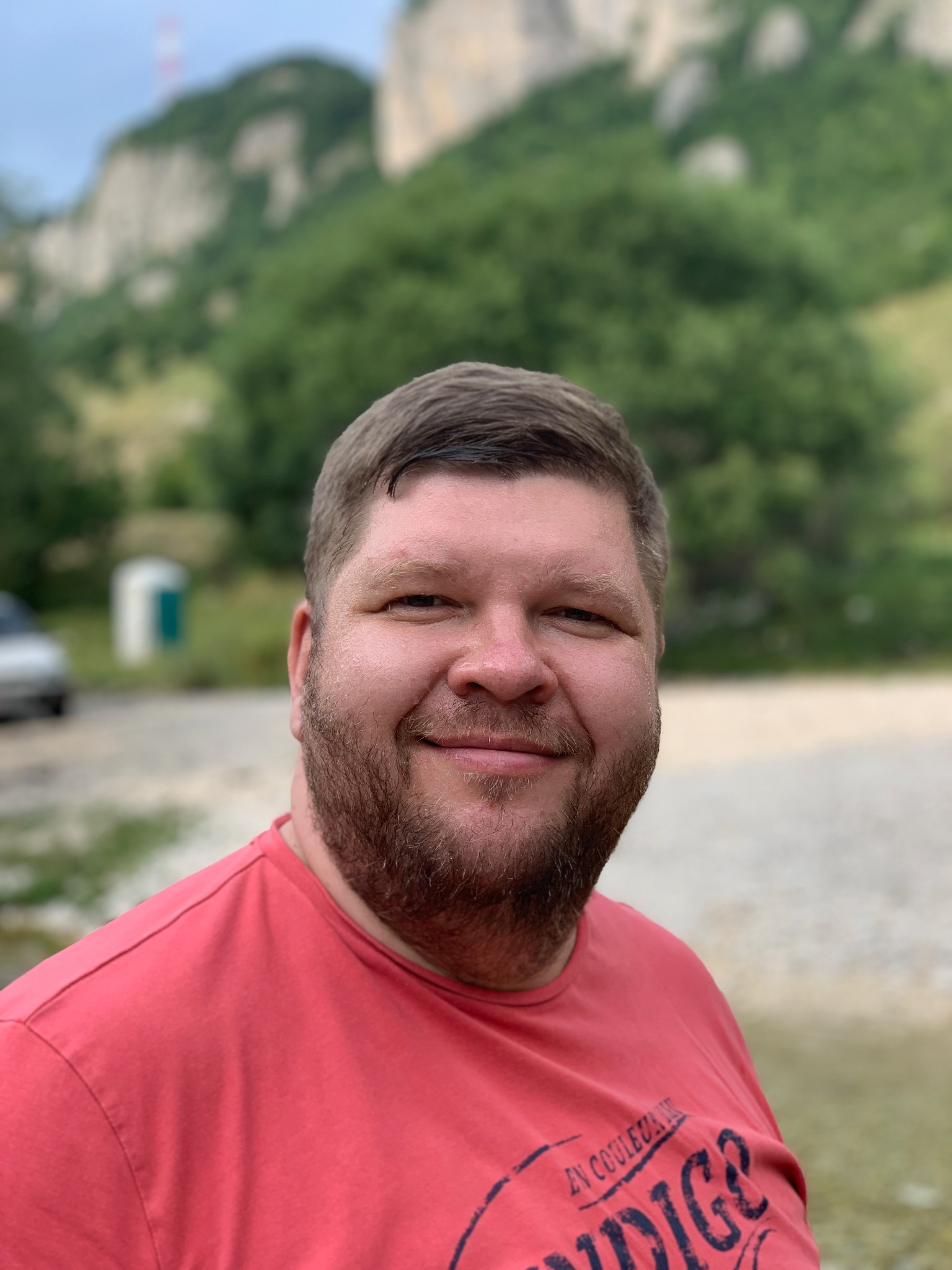 Andrew Chernyshov outdoors